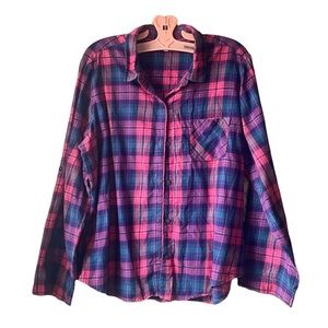 Victoria’s Secret Plaid Shirt